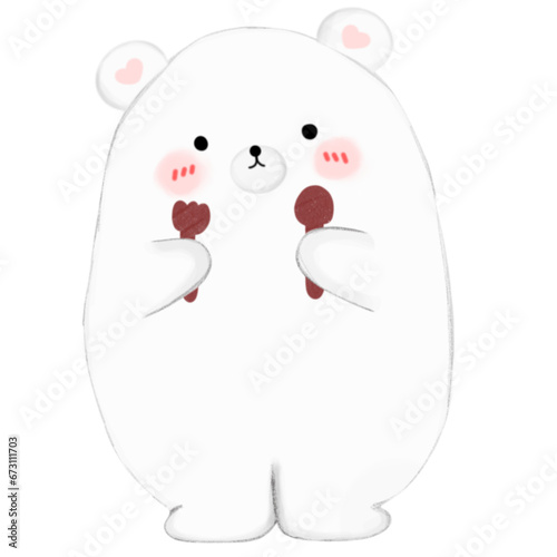 polar bear cartoon