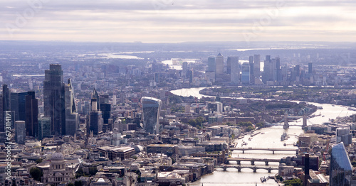 Sticker London Seen From The Air