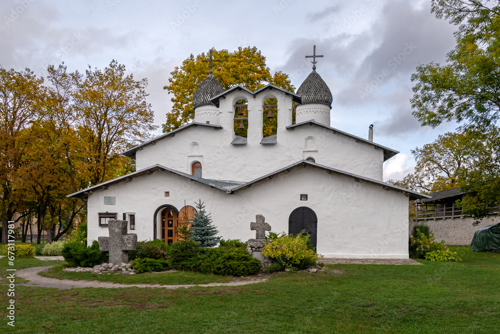 Church of the Intercession and Nativity of the virgin from the Breach, Pskov Church of the Intercession and Nativity of the virgin from the Breach, Pskov