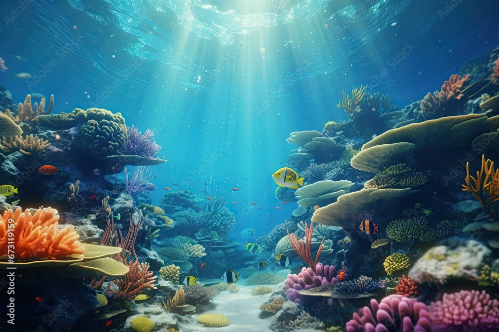 Fototapeta premium underwater