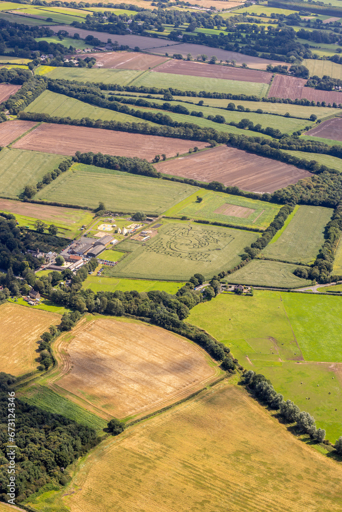 British Landscape From The Air