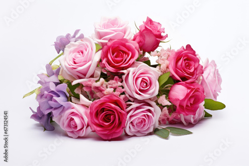 A bunch of flowers for Valentine s Day