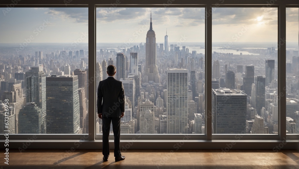 Handsome businessman ai generated image Handsome businessman ai generated image