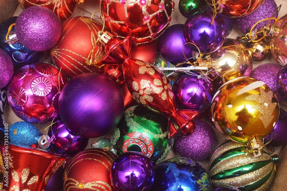 colorful christmas balls colorful christmas balls