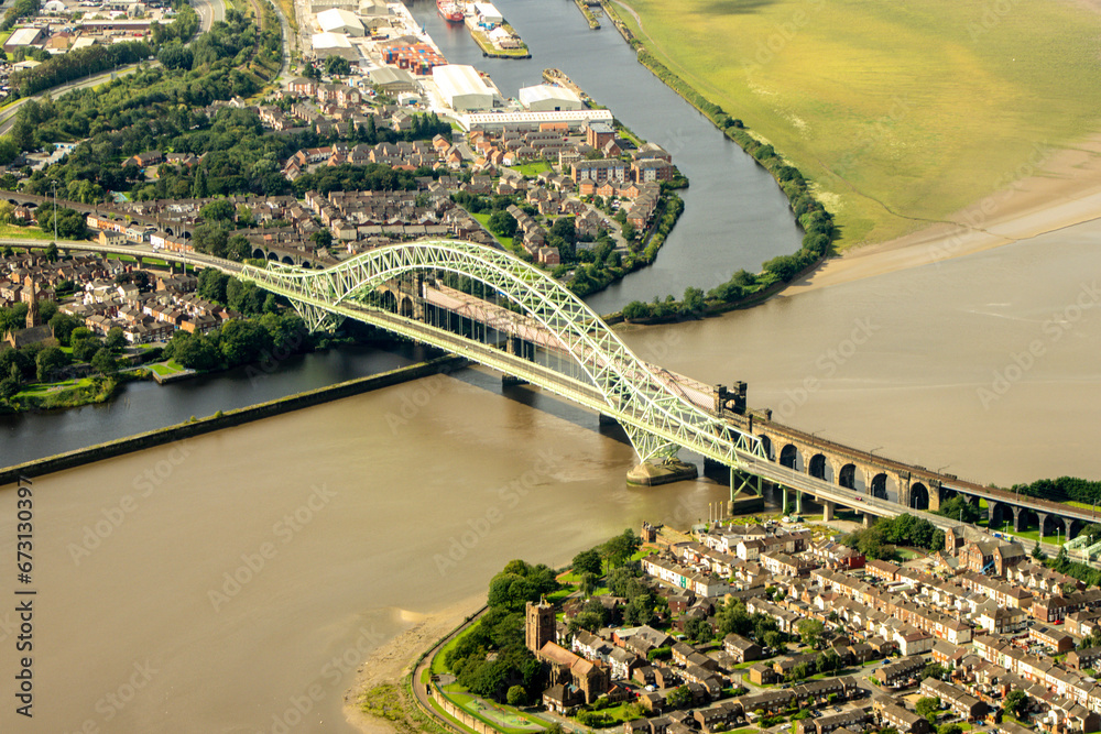 Fototapeta premium Bridge View From Above