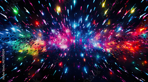 background with lots of light spots