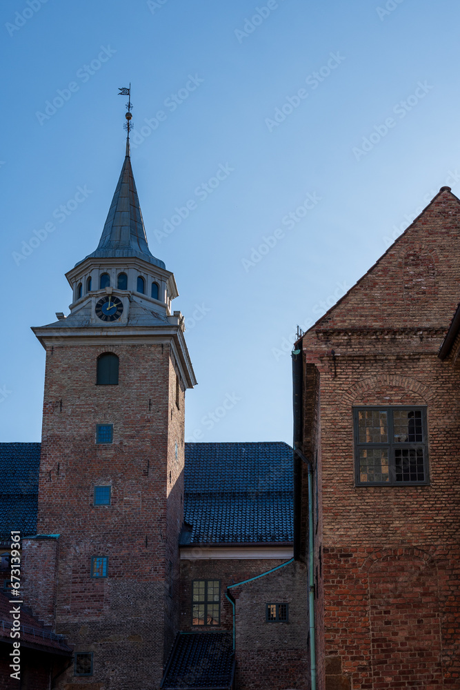 Oslo, Norway: Akershus Castle and fortress, norw.: Akershus Festning Oslo, Norway: Akershus Castle and fortress, norw.: Akershus Festning