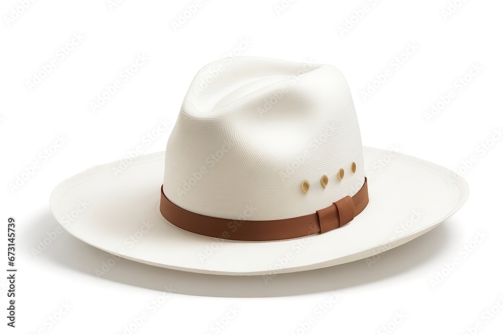 A blank Head Akubra hat top-hat template A blank Head Akubra hat top-hat template