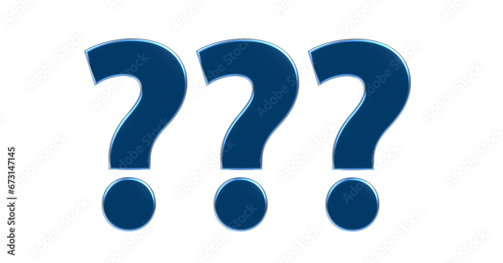 drei blaue exklusive plakative Fragezeichen 3D-Rendering, Frage, Antwort, FAQ, Zeichen, Schrift, 3D, exklusiv, metallisch, edel, Aufgabe, Wissen, Lernen, Ungewiss, Freisteller, Alphakanal
drei blaue exklusive plakative Fragezeichen 3D-Rendering, Frage, Antwort, FAQ, Zeichen, Schrift, 3D, exklusiv, metallisch, edel, Aufgabe, Wissen, Lernen, Ungewiss, Freisteller, Alphakanal