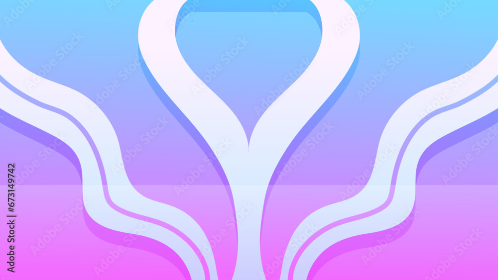 3D background geometric light dark blue purple flow line wave glow modern abstract gradient simple 3D background geometric light dark blue purple flow line wave glow modern abstract gradient simple