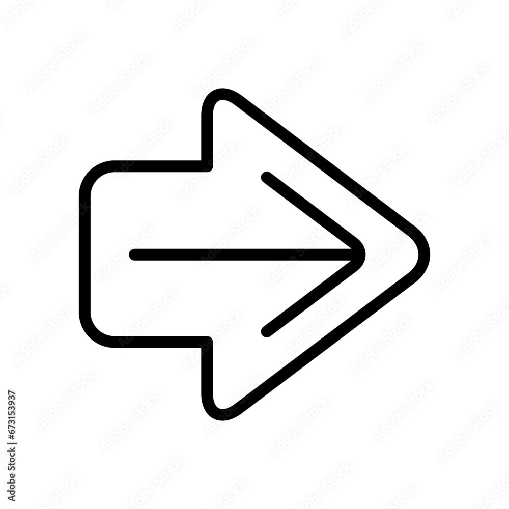 right arrow outline vector icon. right arrow stock vector icon for web, mobile app and ui design right arrow outline vector icon. right arrow stock vector icon for web, mobile app and ui design