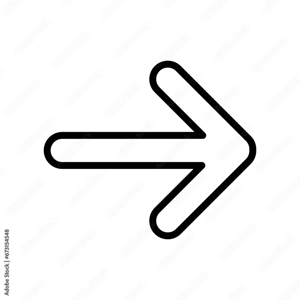 right arrow outline vector icon. right arrow stock vector icon for web, mobile app and ui design right arrow outline vector icon. right arrow stock vector icon for web, mobile app and ui design