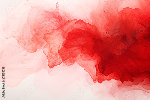 Soft red hues in watercolor diffusion. Artistic background with delicate gradient. Tranquility and creativity. Astro Dust color. Design for event posters, banners, or backgrounds
