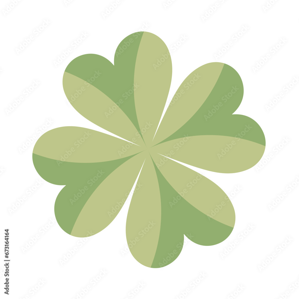 四つ葉のクローバーのアイコン