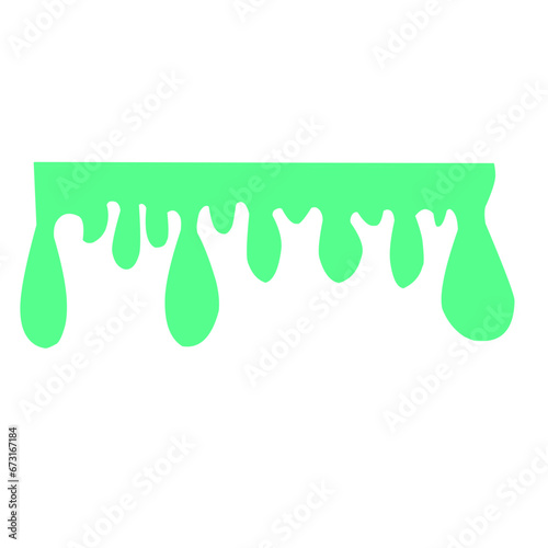 Seamless dripping slime