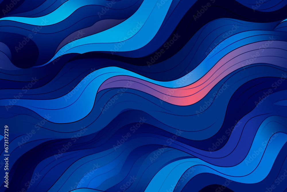 Fototapeta premium Abstract papercut style design for background for placards, poster, banner, invitation, covers and other, modern style