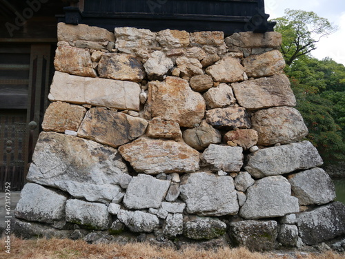 石垣　stone wall