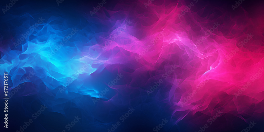 Obraz premium Neon pink and blue textured abstract background 