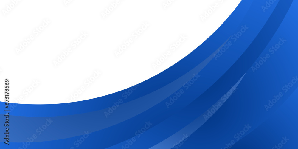 Obraz premium modern abstract dynamic blue wave background