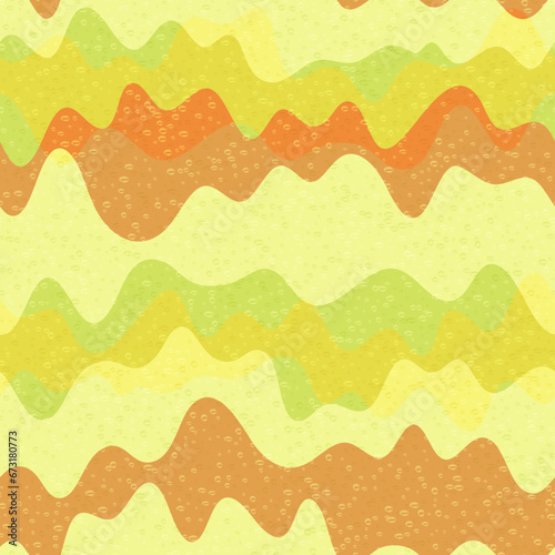 Stylish wave fluid vector seamless pattern.