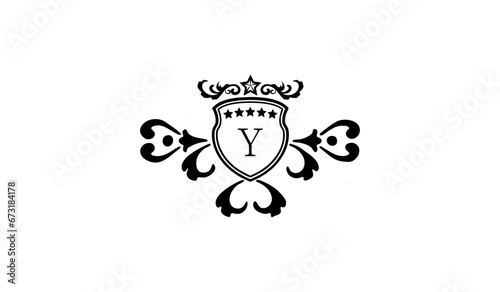 Luxury Royal Card Logo Y