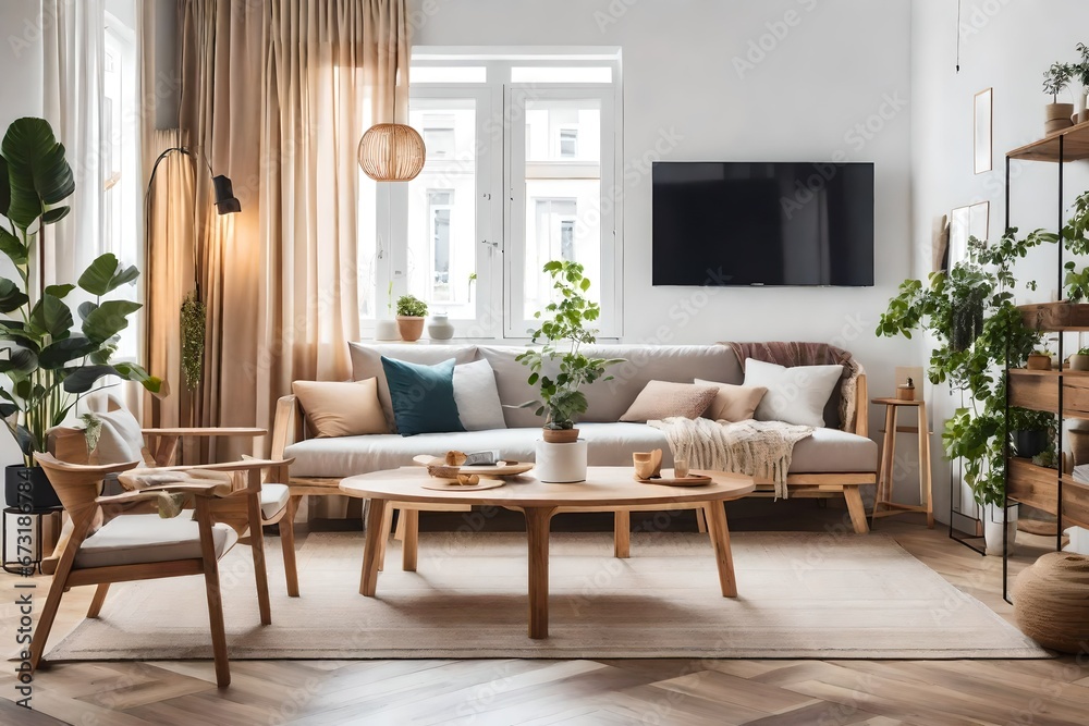 Fototapeta premium modern living room