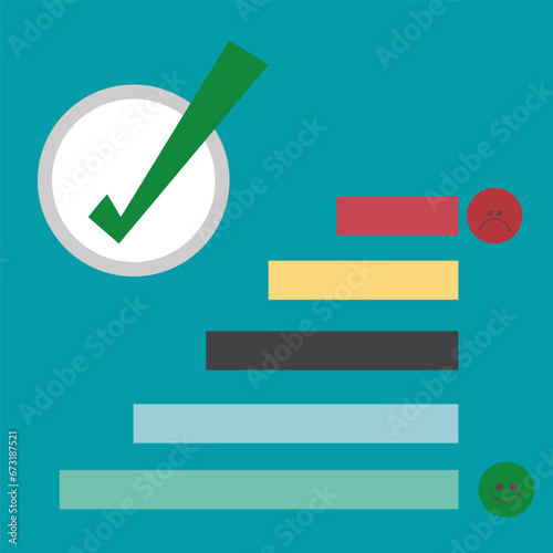 Investment asset allocation and balancing concept Businessman investors make pie charts to balance their portfolios to suit risk and return.
