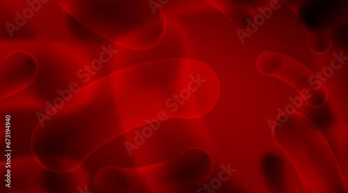 Viruses bacteria, microorganism types background. Illness or disease microscopic cells and infection, microbes and antibodies. Realistic 3d vector illustration