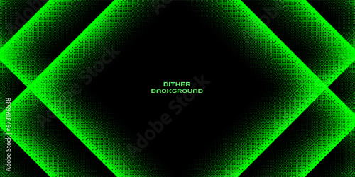 Pixel dither bitmap texture. Abstract pixel smooth gradient transition, 8 bit video game screen wallpaper. Vector background