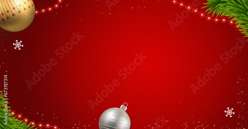 Merry Christmas and happy New Year background