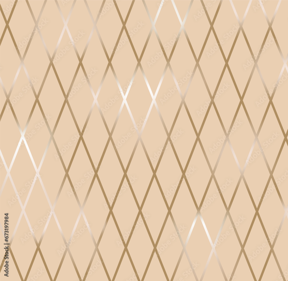 Seamless geometric pattern with golden glitter texture vector background Seamless geometric pattern with golden glitter texture vector background