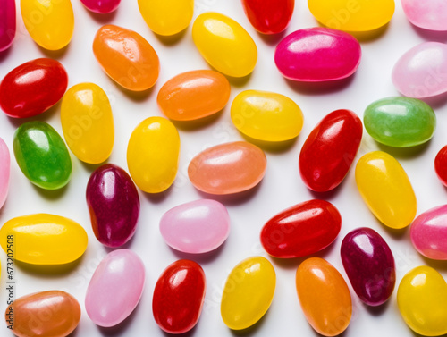 Colorful Jelly Bean Assortment

