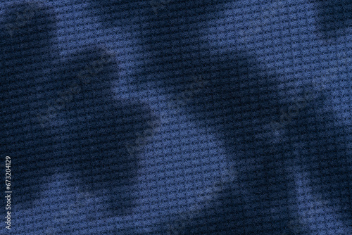 Blue weave textured fabric background