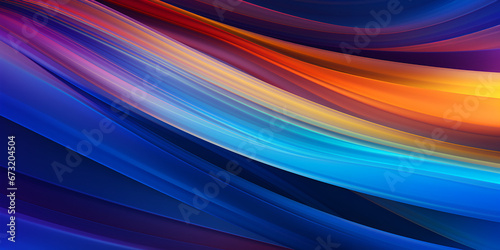 Abstract long exposure colourful lines wavy glowing futuristic banner background generative aixa,Abstract wallpaper liquid lines vibrant colors smooth colorful abstract background photo
