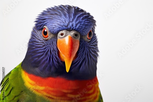 A Vibrant Avian Beauty With a Kaleidoscope of Feathers Created With Generative AI Technology