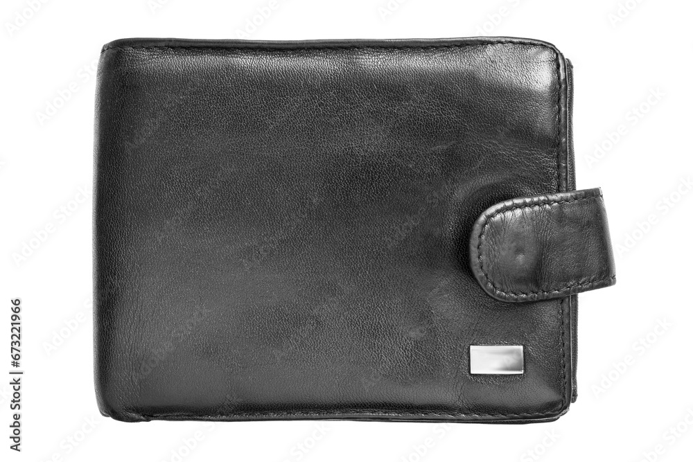 Fototapeta premium Leather wallet isolated