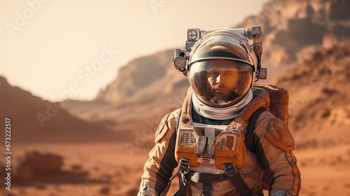 Explorer Surveys Potential Colonization Sites on Mars for Human Space Expansion