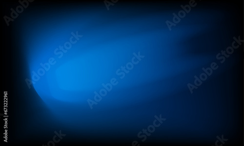 blue black gradient abstract background with ray element as highlight view. 