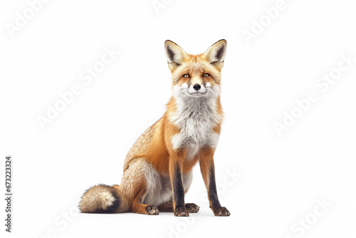 Wallpaper Mural Alert and Curious: Portrait of a Red Fox Torontodigital.ca