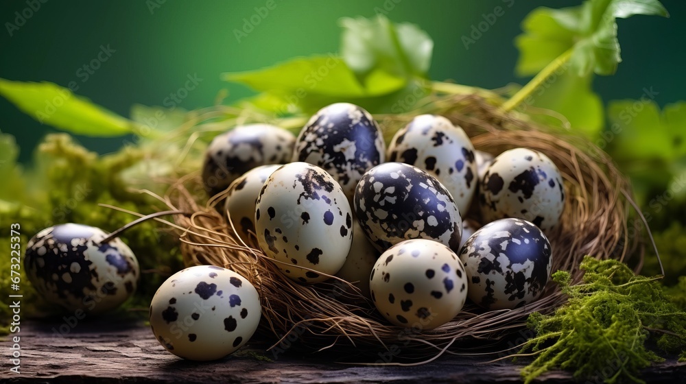 fresh quail eggs. fresh quail eggs.
