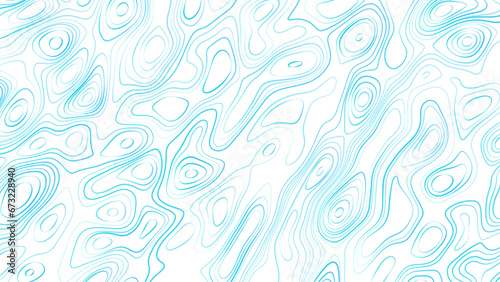 Topographic map background geographic line map with elevation assignments. Modern design with Blue background with topographic wavy pattern design. paper texture Imitation of a geographical map