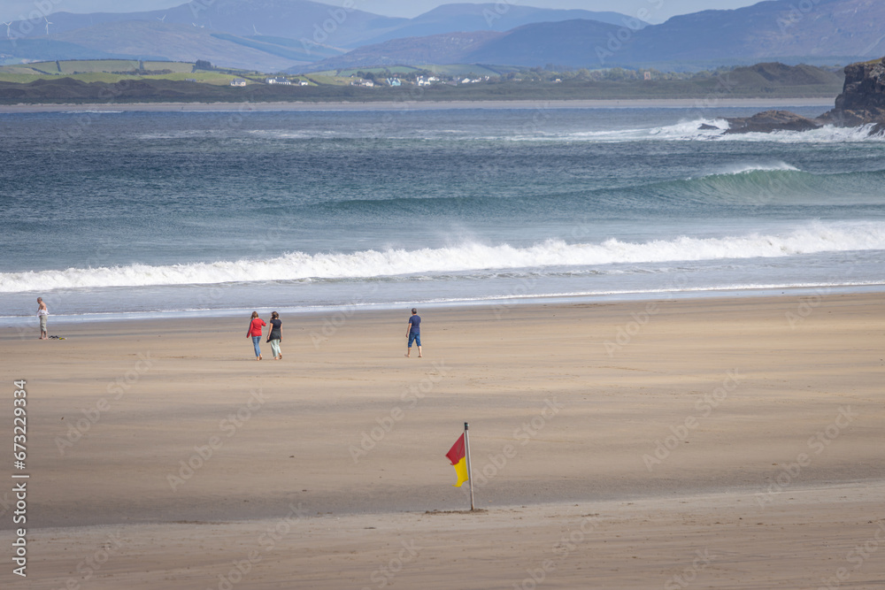 Obraz premium Marble Hill, Ireland - September 3 2023 