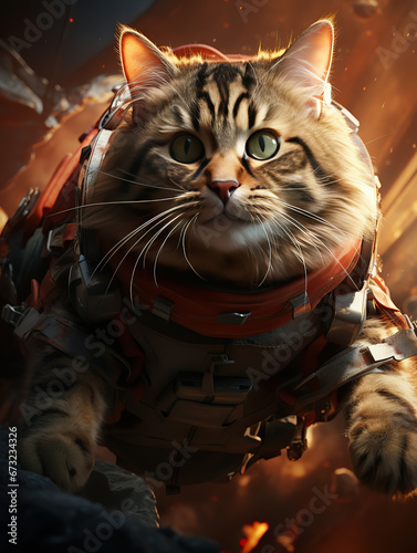 Intergalactic Feline: The Space Cat Explorer