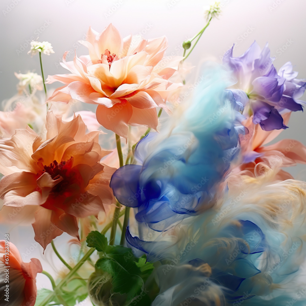 Pastel Dreams: A Bouquet of Soft Hues