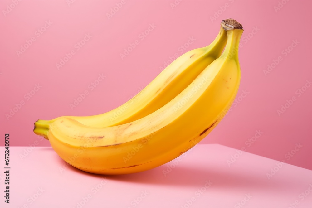 Background diet sweet healthy ripe yellow raw organic food fresh fruit tropical bananas