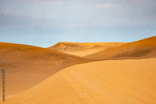 Landscape of the desert of Namib