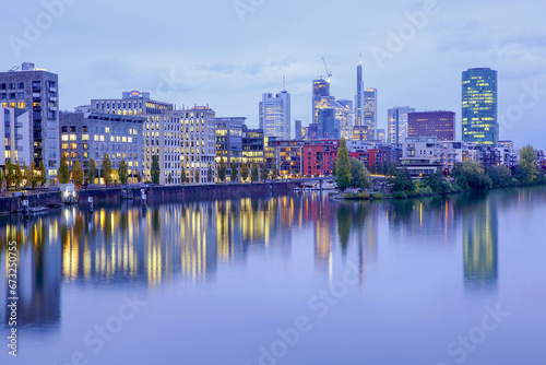 Blaues Frankfurt photo