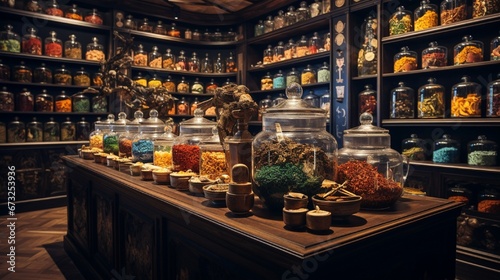 A tea emporium offering varieties from around the globe, with a scent-matching service.