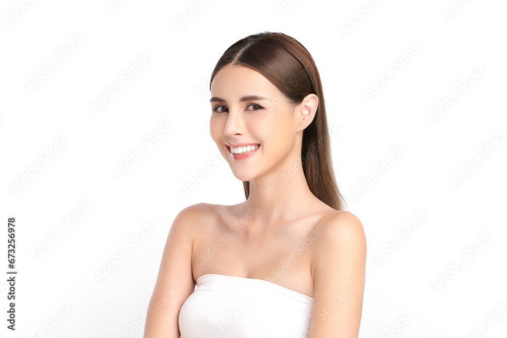 Beautiful young asian woman with clean fresh skin on white background, Face care, Facial treatment, Cosmetology, beauty and spa, Asian women portrait. Beautiful young asian woman with clean fresh skin on white background, Face care, Facial treatment, Cosmetology, beauty and spa, Asian women portrait.