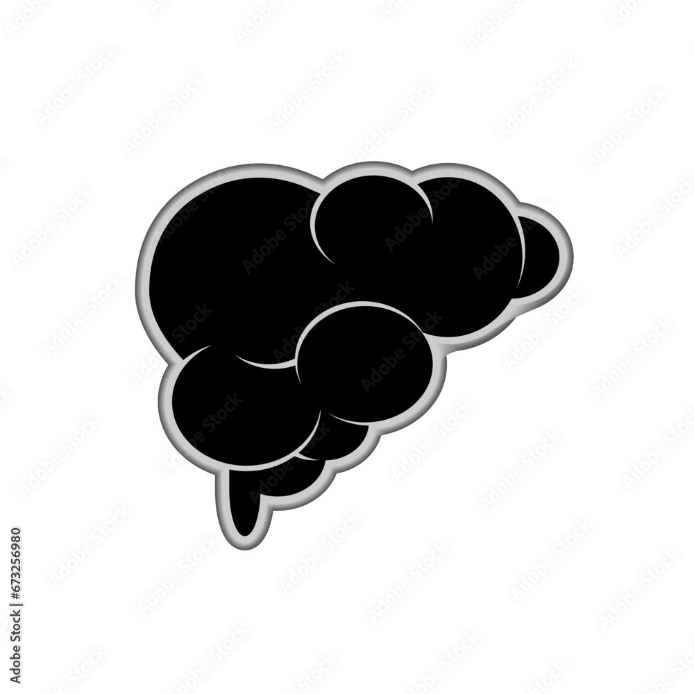 Brain Icon. Genius, Clever. Creative, Intellectual Symbol Brain Icon. Genius, Clever. Creative, Intellectual Symbol